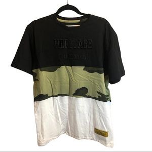 Heritage America Mens Large Crewneck Tee